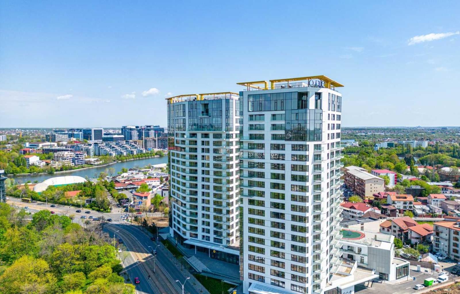 One Verdi Park Exclusive Apartments - Panoramic View & Private Parking บูคาเรสต์ ภายนอก รูปภาพ