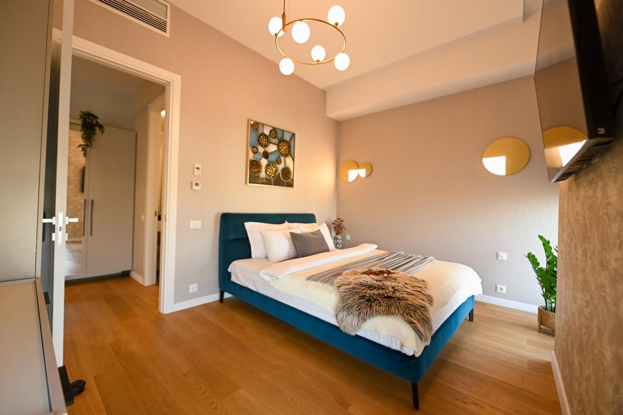 One Verdi Park Exclusive Apartments - Panoramic View & Private Parking บูคาเรสต์ ห้อง รูปภาพ