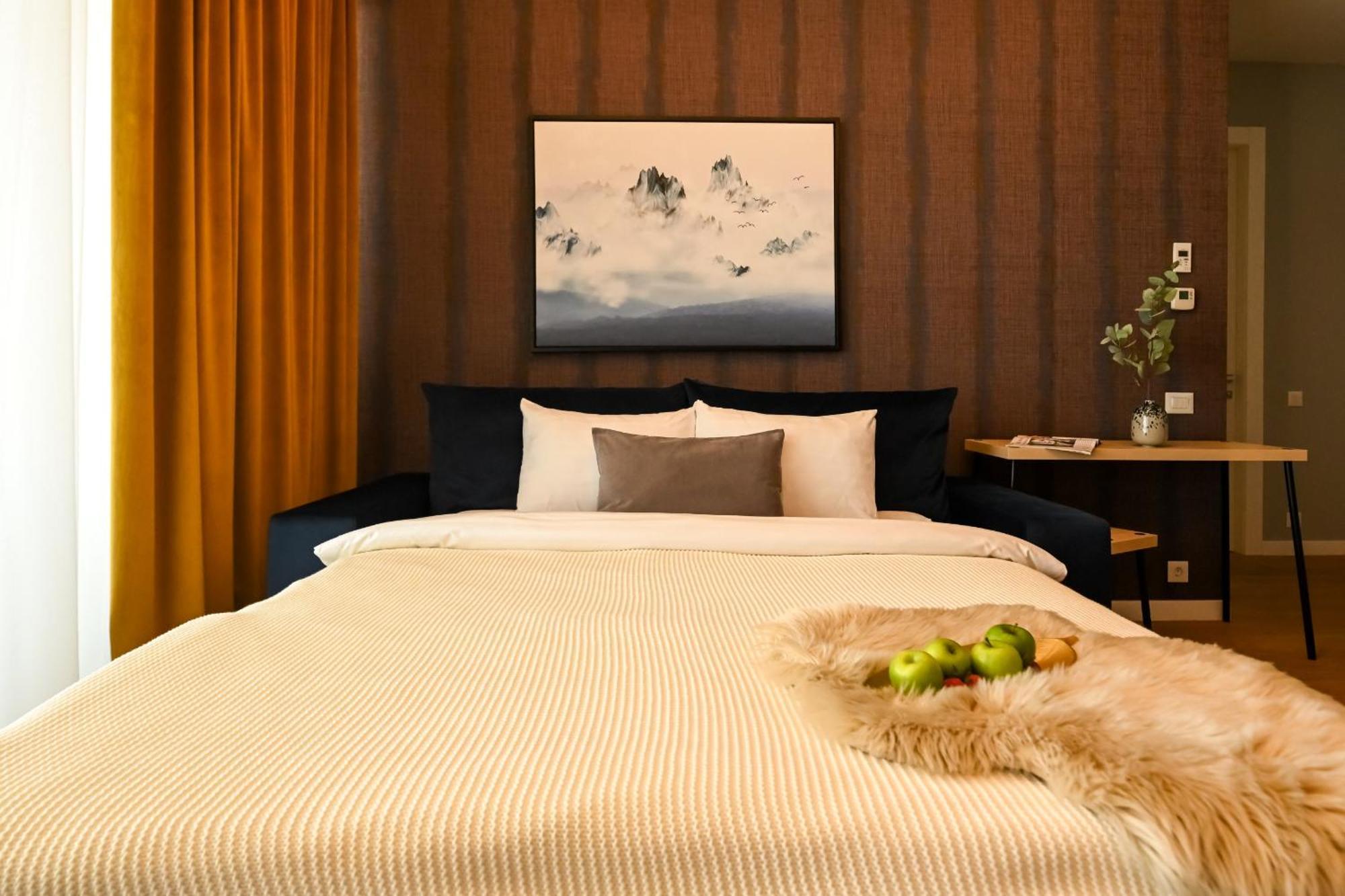 One Verdi Park Exclusive Apartments - Panoramic View & Private Parking บูคาเรสต์ ห้อง รูปภาพ