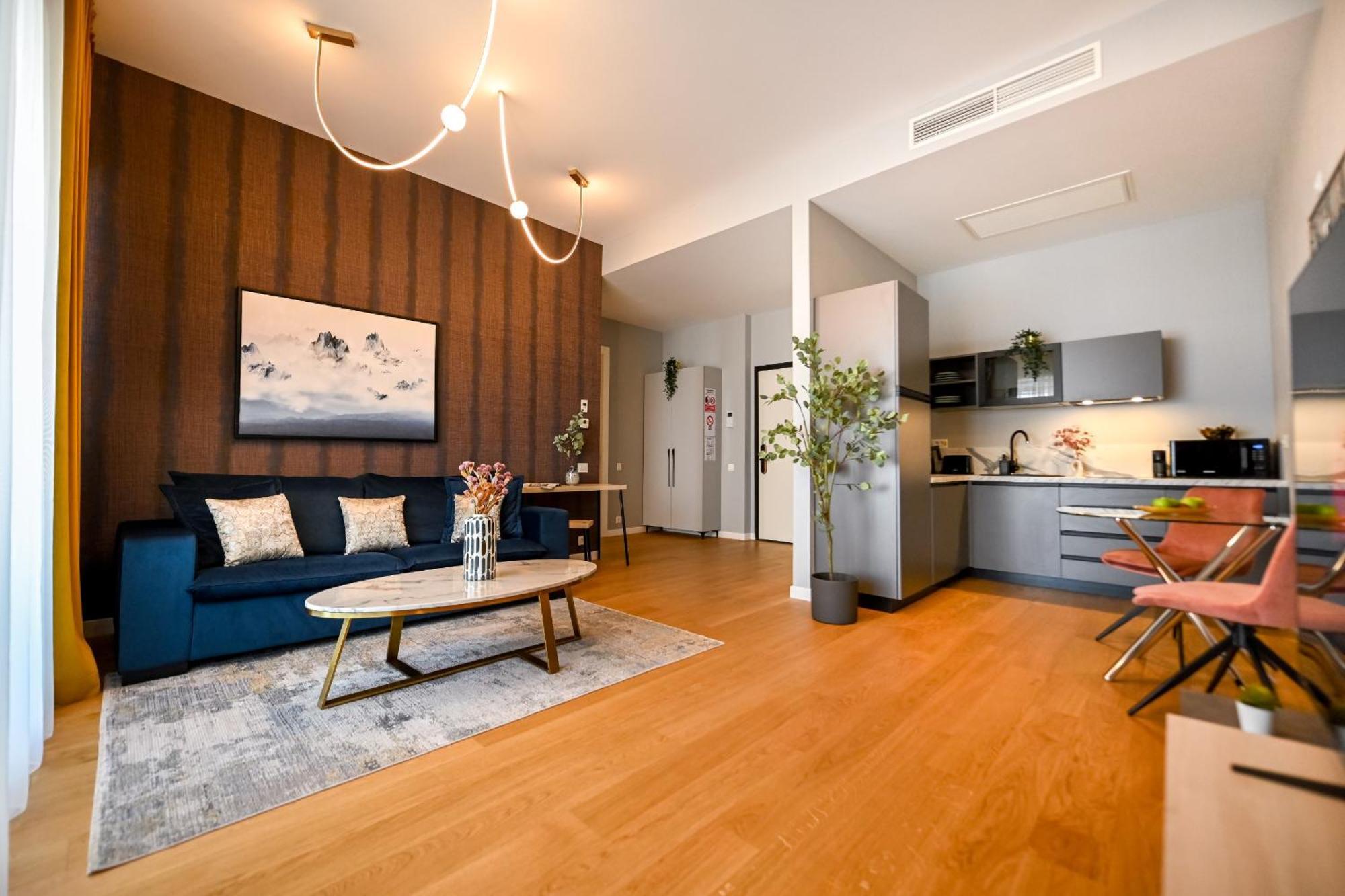 One Verdi Park Exclusive Apartments - Panoramic View & Private Parking บูคาเรสต์ ห้อง รูปภาพ